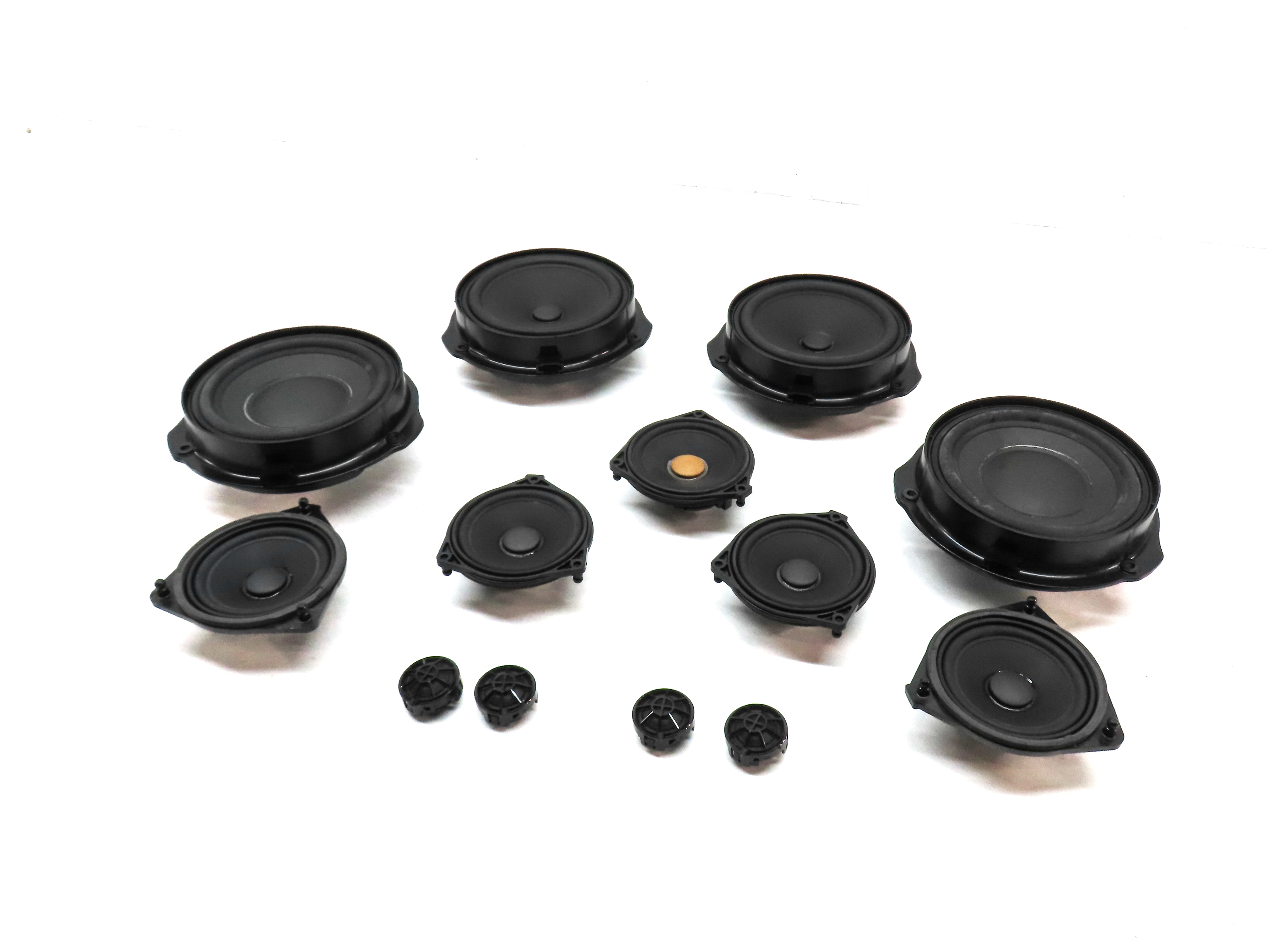 2013 MERCEDES ML550 (W166) LOGIC 7 STEREO SOUND SYSTEM SPEAKER SET/13 — exact item pictured